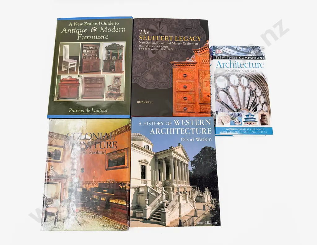 Five Volumes Pertaining to NZ & World Architecture Image 1++