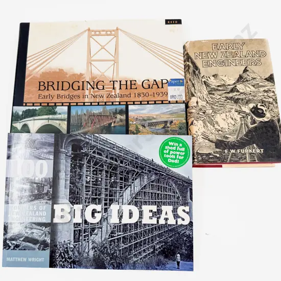 Three NZ Engineering Volumes