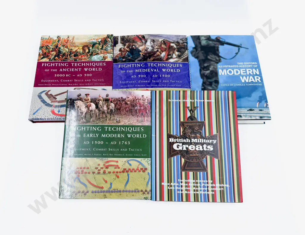 Five Assorted Military Volumes Image 1++