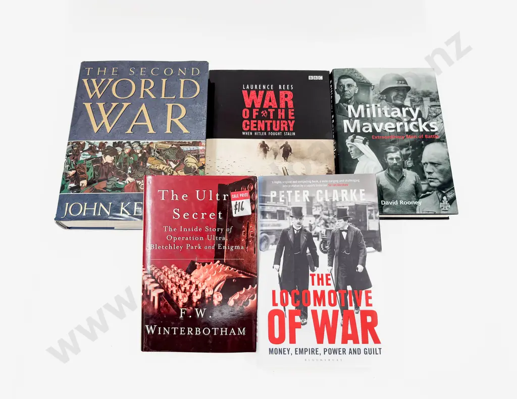 Five Assorted Military Volumes Image 1++