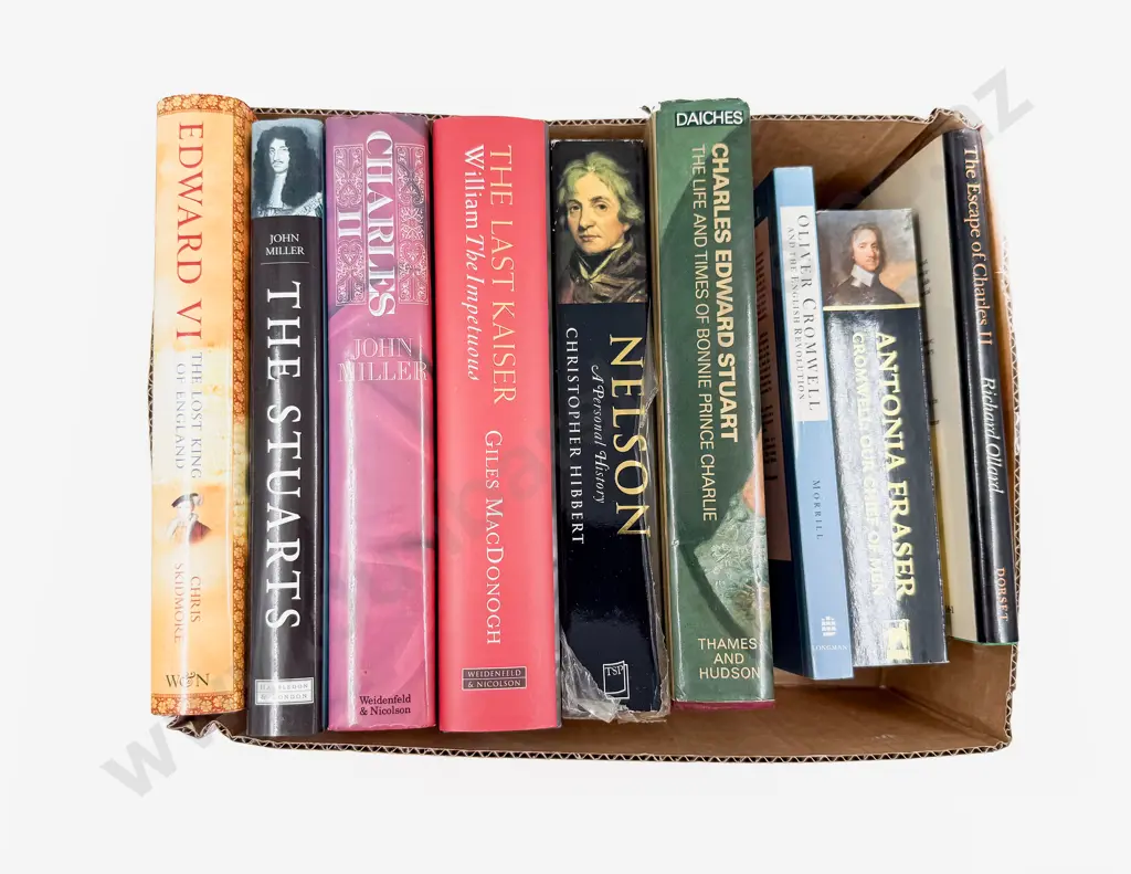 Nine Volumes British Royalty & Rulers Image 1++