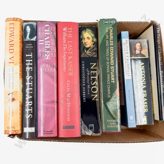 Nine Volumes British Royalty & Rulers