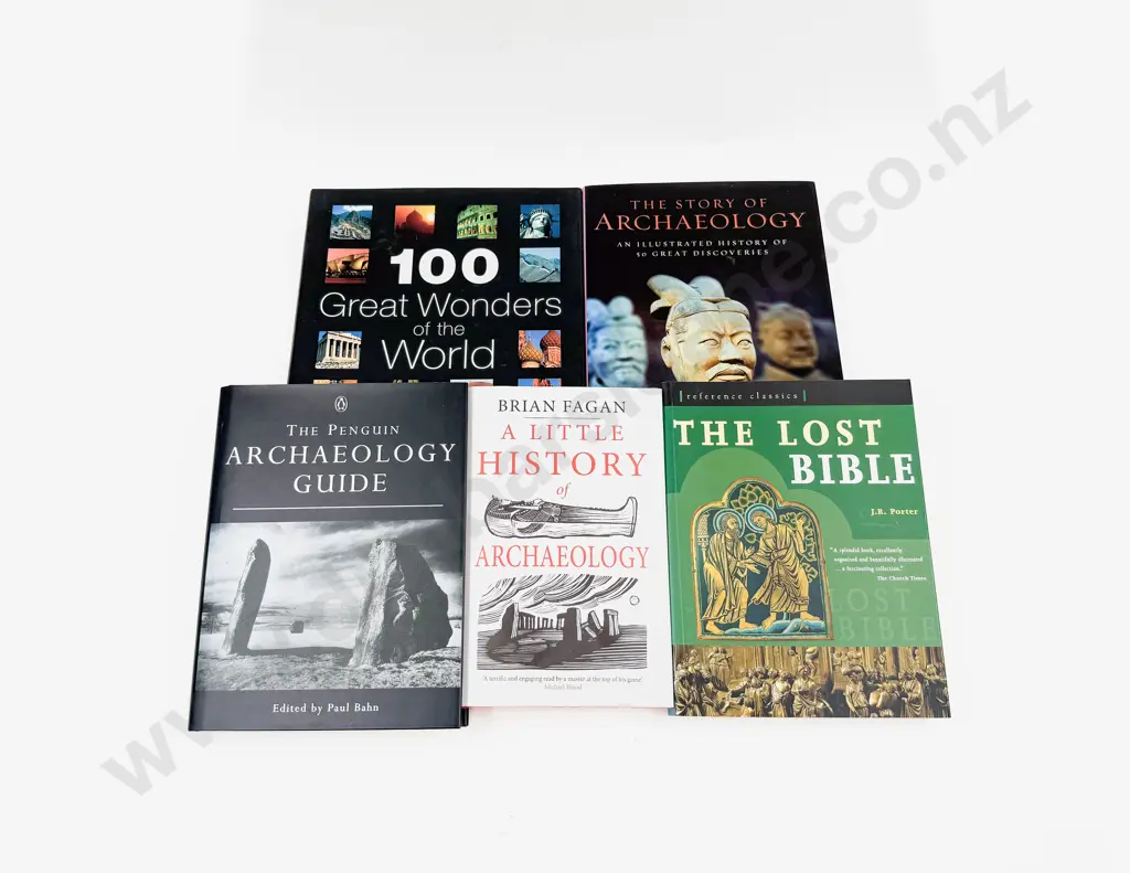 Five Volumes Archaeology & World History Image 1++