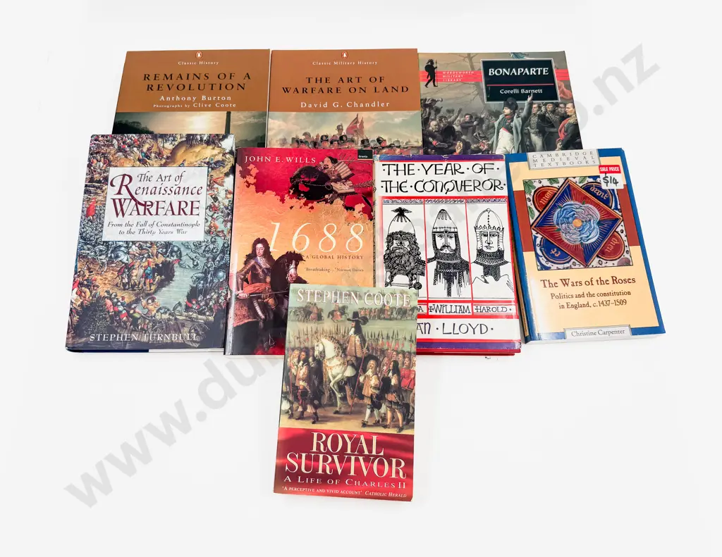 Eight Volumes Assorted European Histories Image 1++