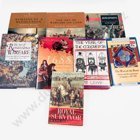 Eight Volumes Assorted European Histories