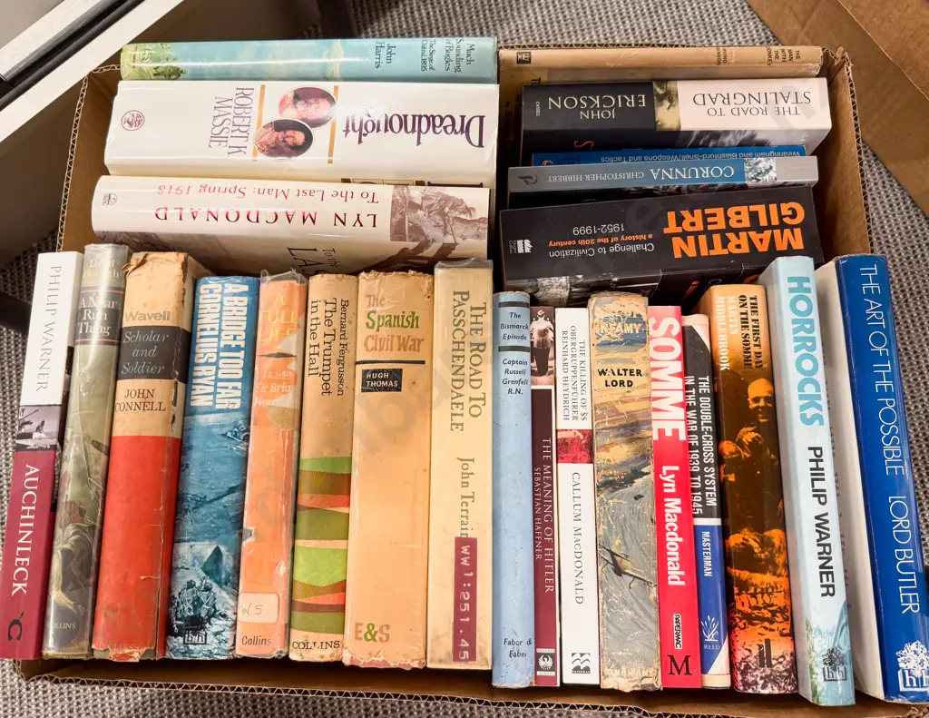 Carton Quantity Military Histories Image 1++