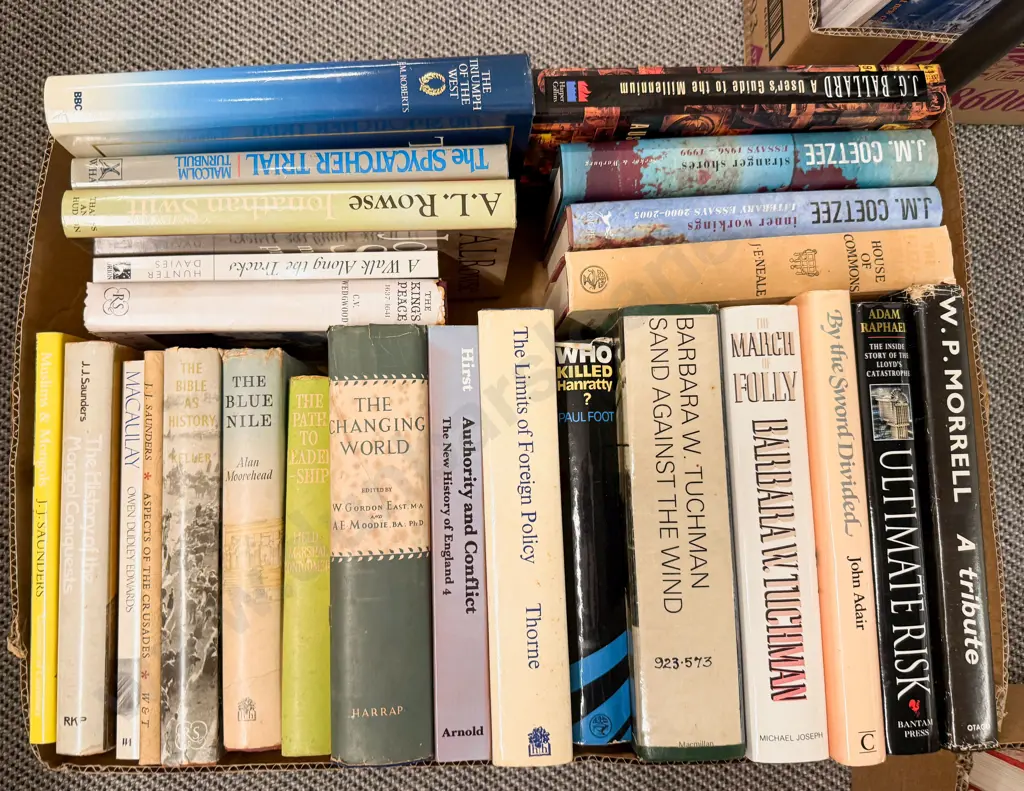 Carton Assorted World Political & Conflict Volumes Image 1++