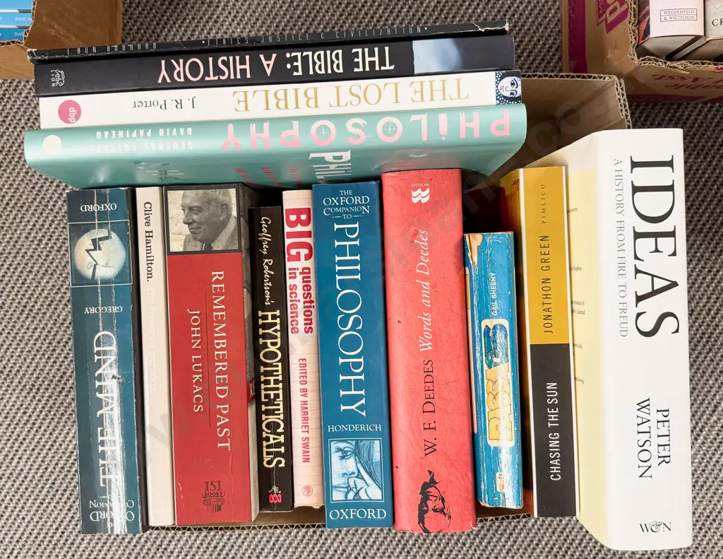 Carton Assorted Philosophy Volumes Image 1++