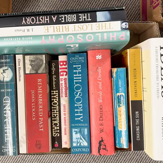 Carton Assorted Philosophy Volumes