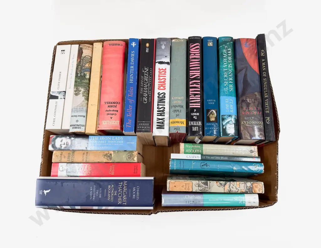 Carton Assorted Biographies Image 1++