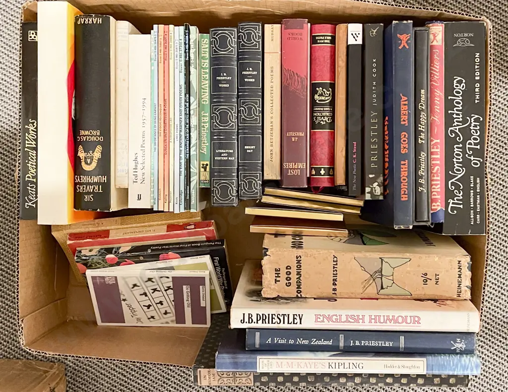 Two Boxes Assorted Book Related Reference Volumes *NOTE PHOTO CHANGE* Image 1++