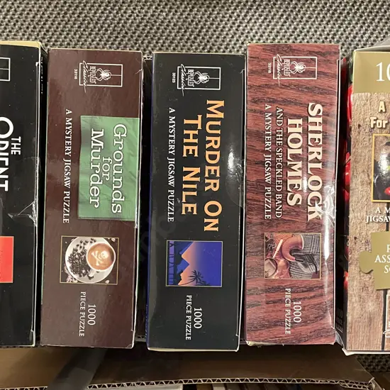 Five Mystery Jigsaw Puzzles
