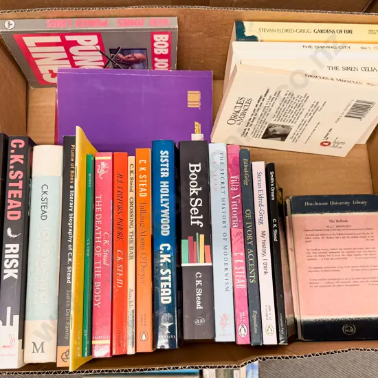 Box Assorted Mainly NZ Fiction