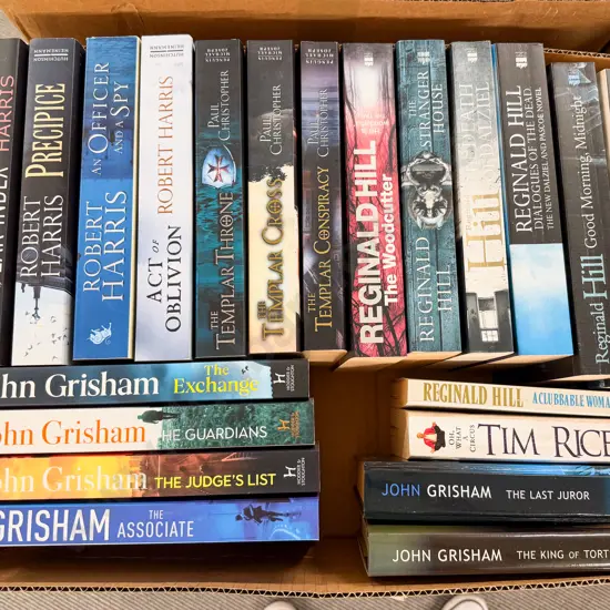 Box Assorted Modern Crime Fiction