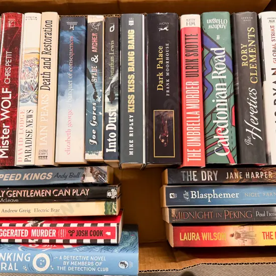 Box Assorted Modern Crime Fiction