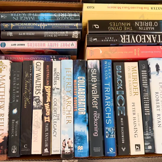 Box Assorted Modern Crime Fiction