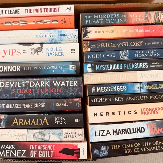 Box Assorted Modern Crime Fiction