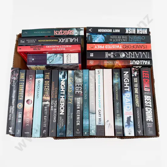 Box Assorted Modern Crime Fiction