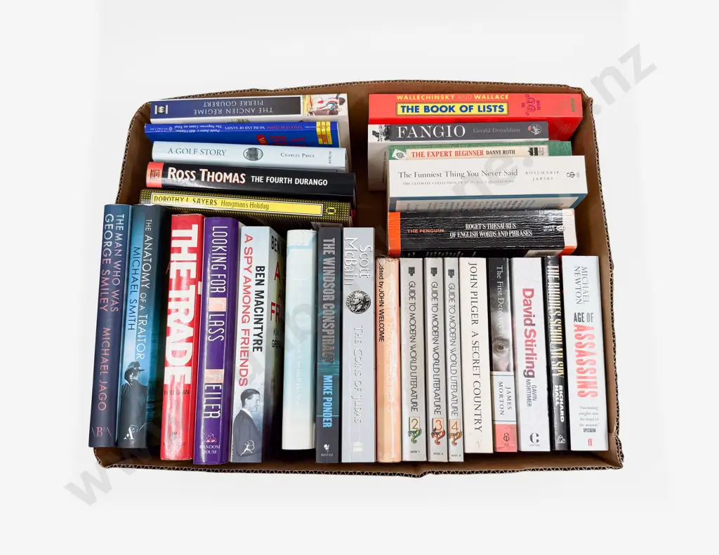 Two Cartons Assorted Biographies etc Image 1++