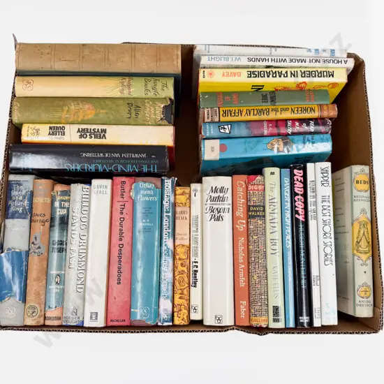 Two Cartons Assorted Fiction