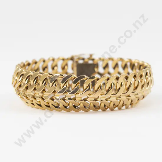14ct Fancy Link Bracelet