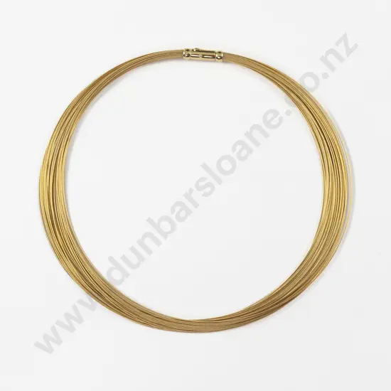 9ct Wire Chocker Necklace