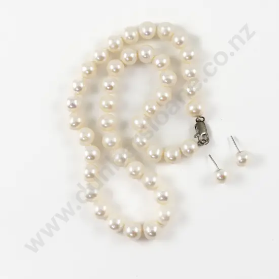 Single Strand Uniform Freshwater Pearl Necklace