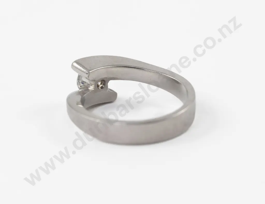 All Platinum Solitaire Diamond Ring Image 1++