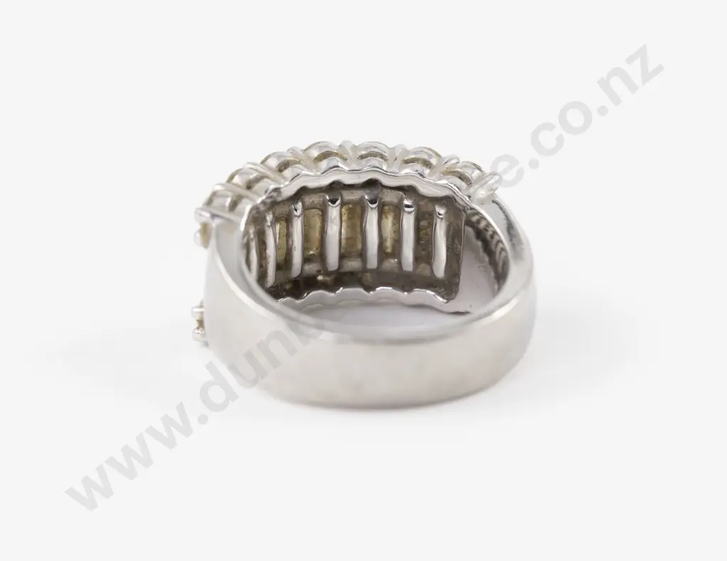 All Platinum Diamond Band Ring Image 1++