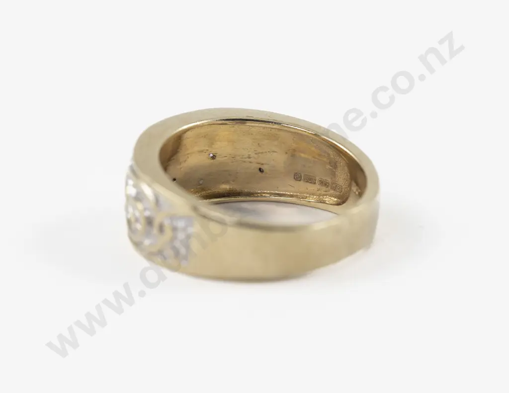 9ct Celtic Knot Design Band Ring Image 1++