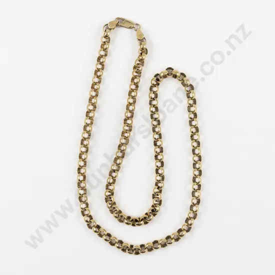 9ct Fancy Curb Link Neck Chain