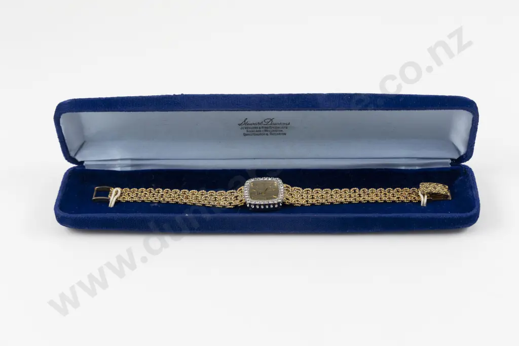 Vintage Longines 14ct Ladies Diamond Wrist Watch Image 1++