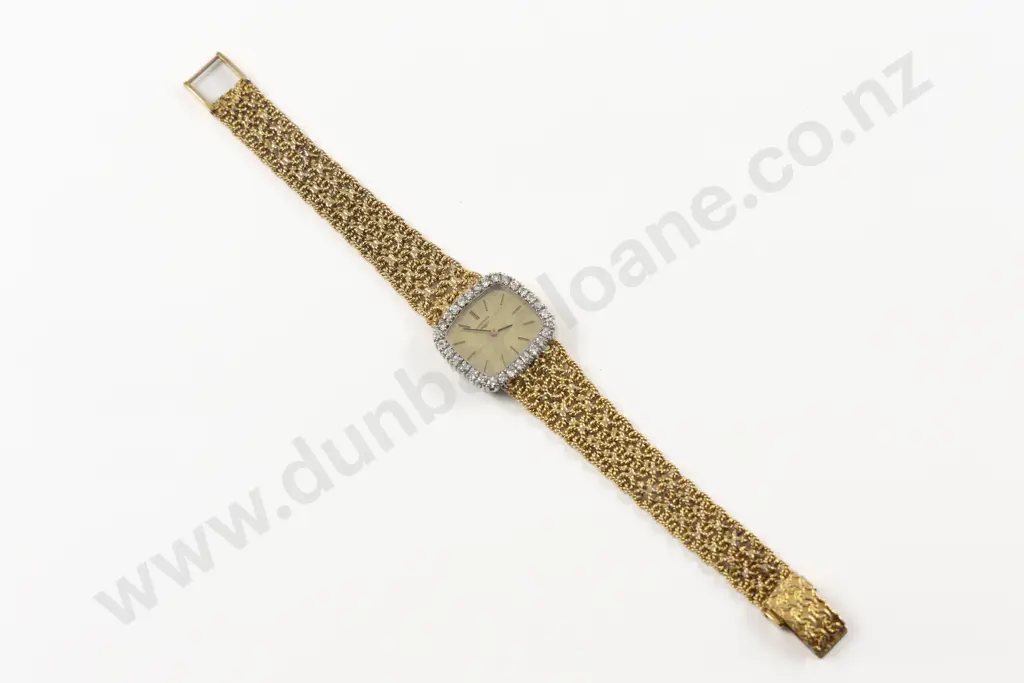 Vintage Longines 14ct Ladies Diamond Wrist Watch Image 1++