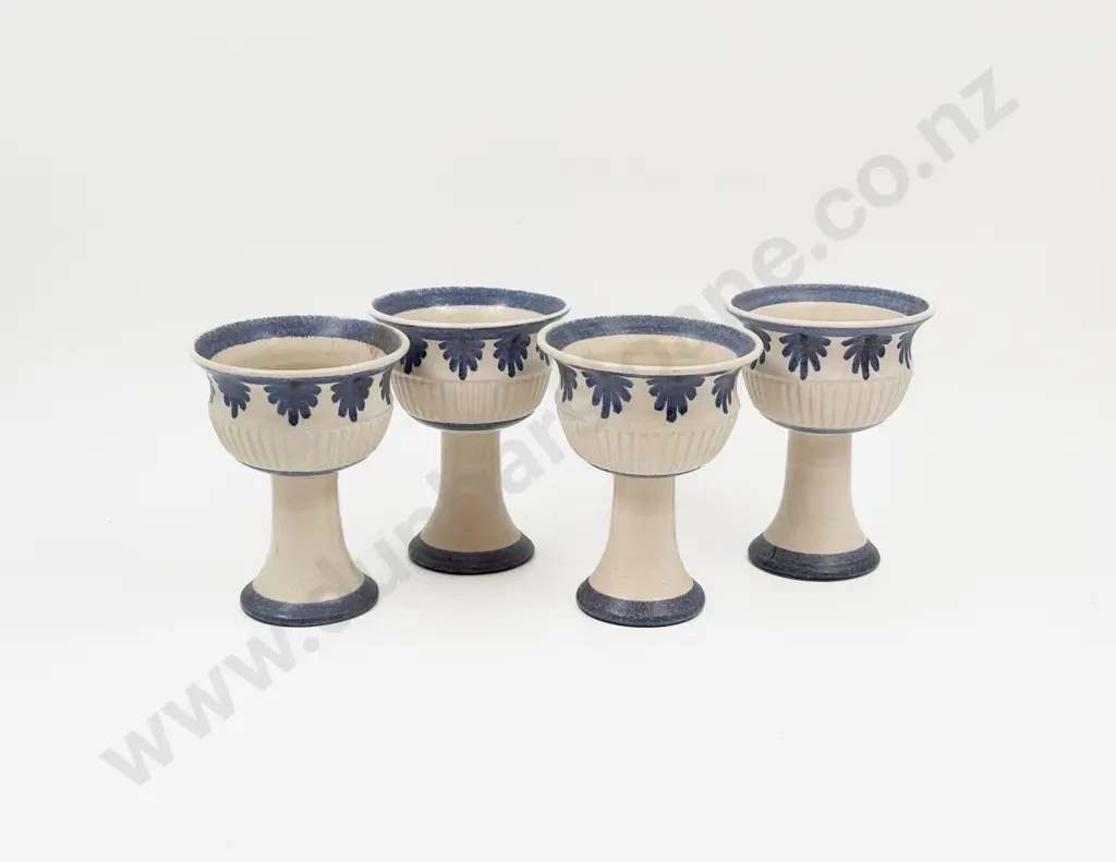 Four Anneke Borren Goblets Image 1++