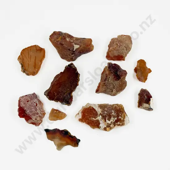 Qty of Carnelian Minerals