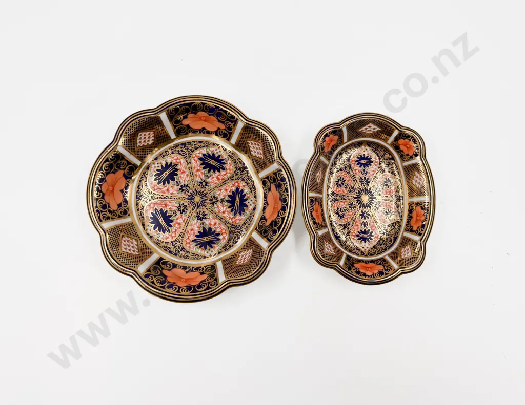 Two RCD Imari Pattern Dishes Image 1++