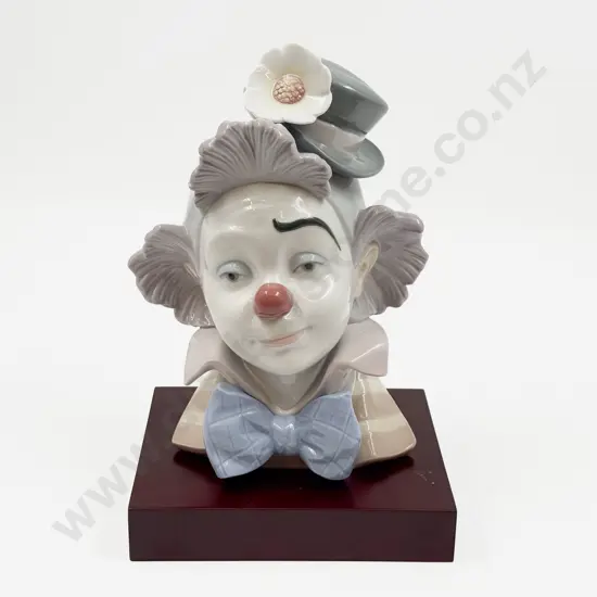 Lladro Clown Bust