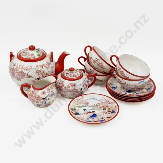 Japanese Egg Shell Part Tea Set