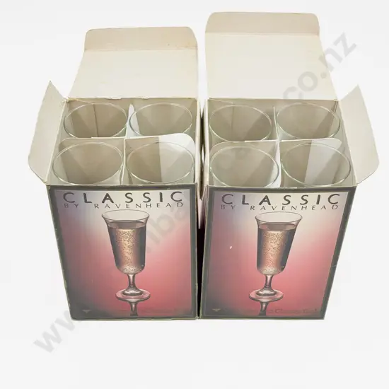 Pair of "Classic by Ravenhead" Boxed Champagne Flutes