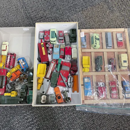 Qty of Assorted Vintage Toy Cars