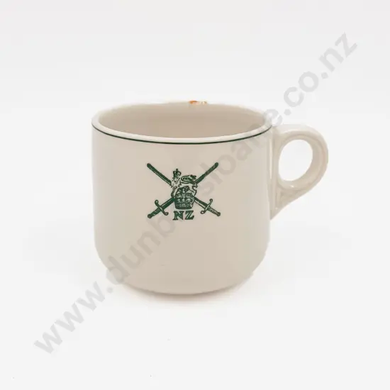 Crown Lynn NZ Mug with Assorted China and Pottery