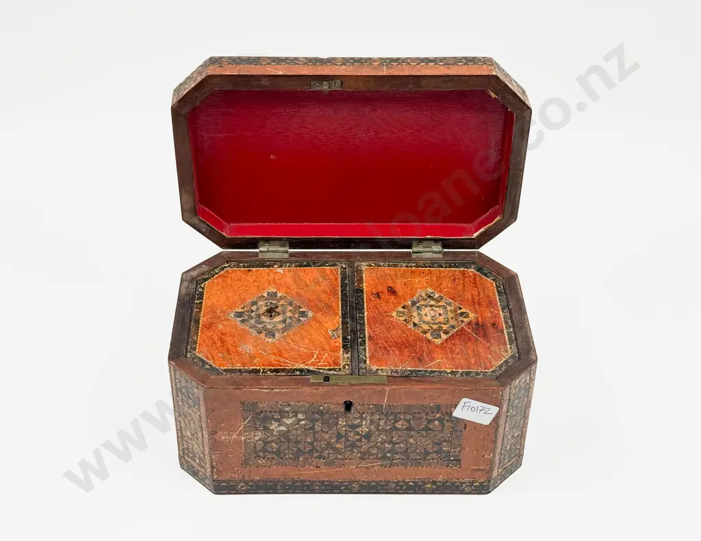 Inlaid Tea Caddy Image 1++
