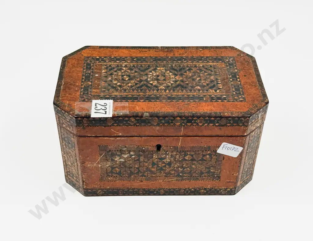 Inlaid Tea Caddy Image 1++