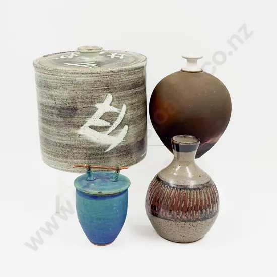 Four Pieces of Assorted Pottery