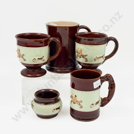Five Pieces of Assorted Denby