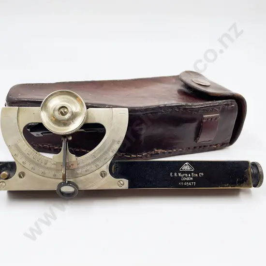 Abney Level in Leather Case