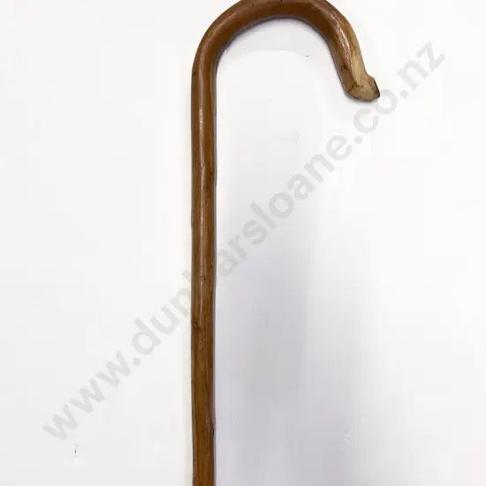 Plain Fruitwood Shepherds Stick