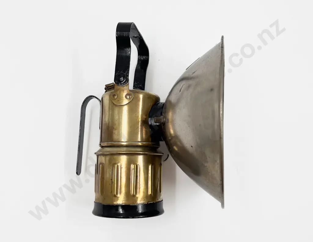 Vintage "Justrite" American Made Miners Lamp Image 1++