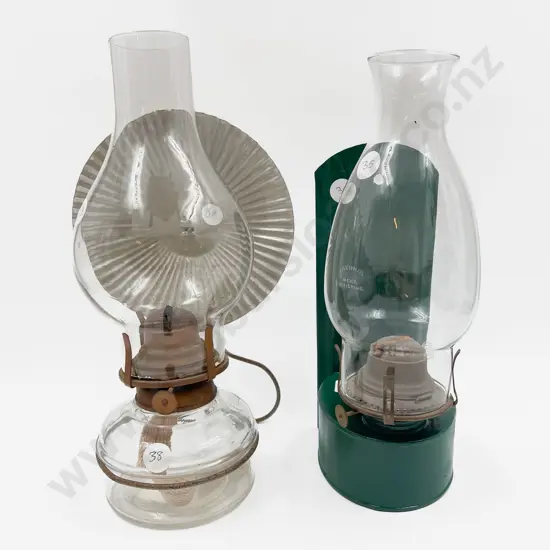 Two Kerosene Lamps