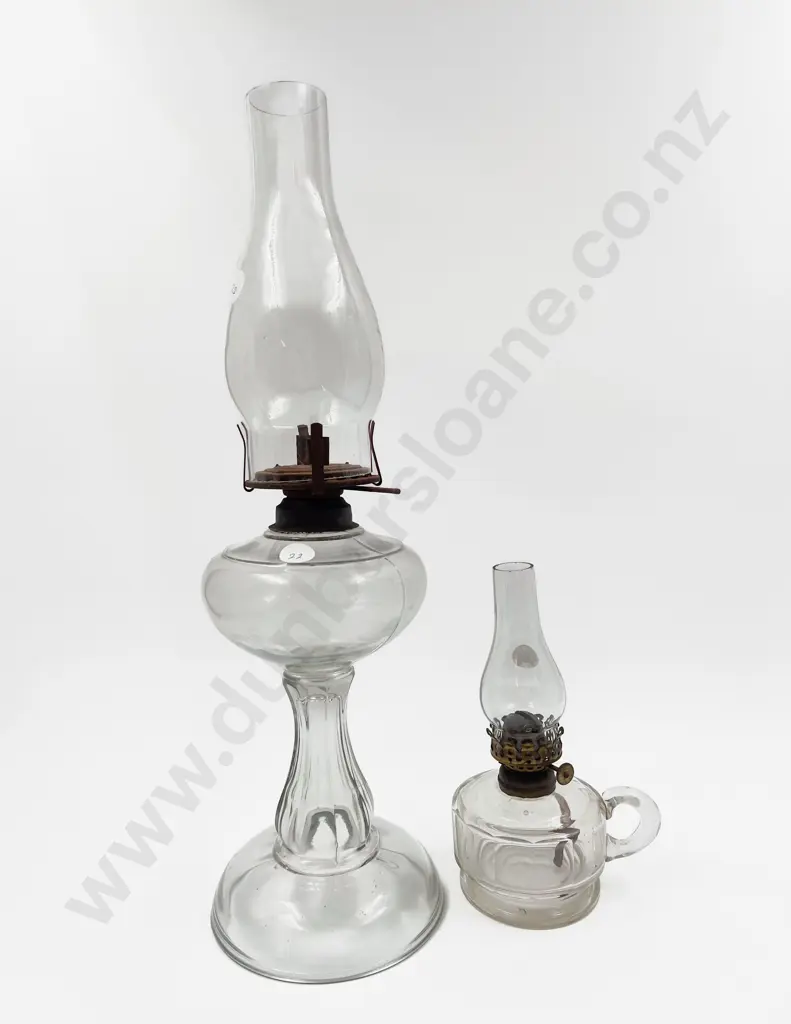 Two Kerosene Lamps Image 1++